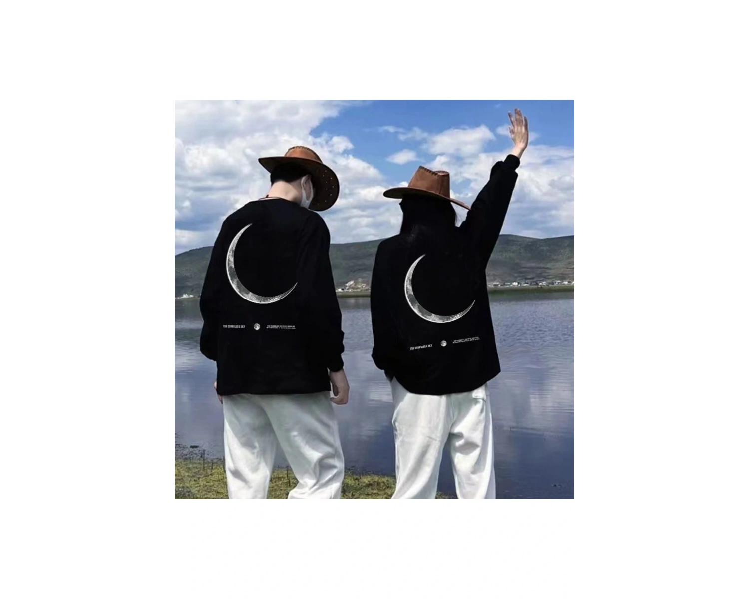 2 Li Harajuku Style Çift Sevgili Kombinleri Couple Clothing Yeni Sezon 2 Adet