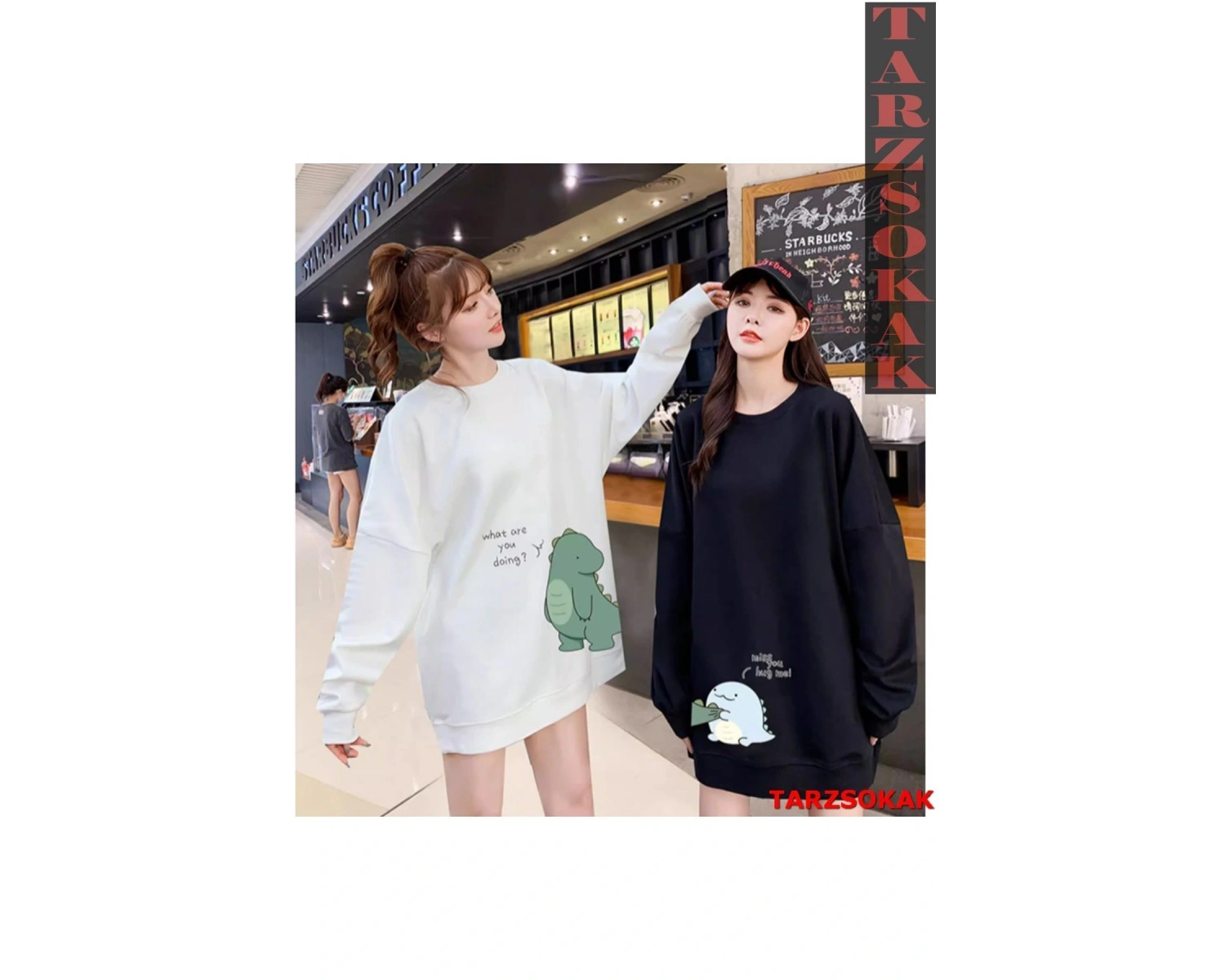 2 Li Harajuku Style Çift Sevgili Kombinleri Couple Clothing Yeni Sezon 2 Adet