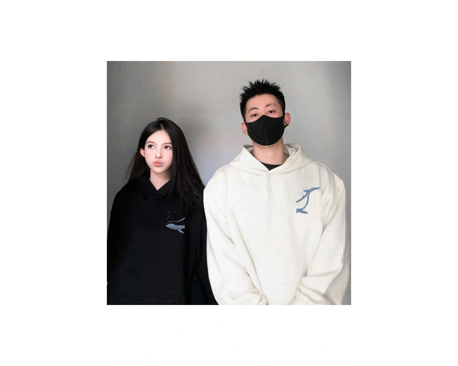 2 Li Harajuku Style Çift Sevgili Kombinleri Couple Clothing Yeni Sezon 2 Adet