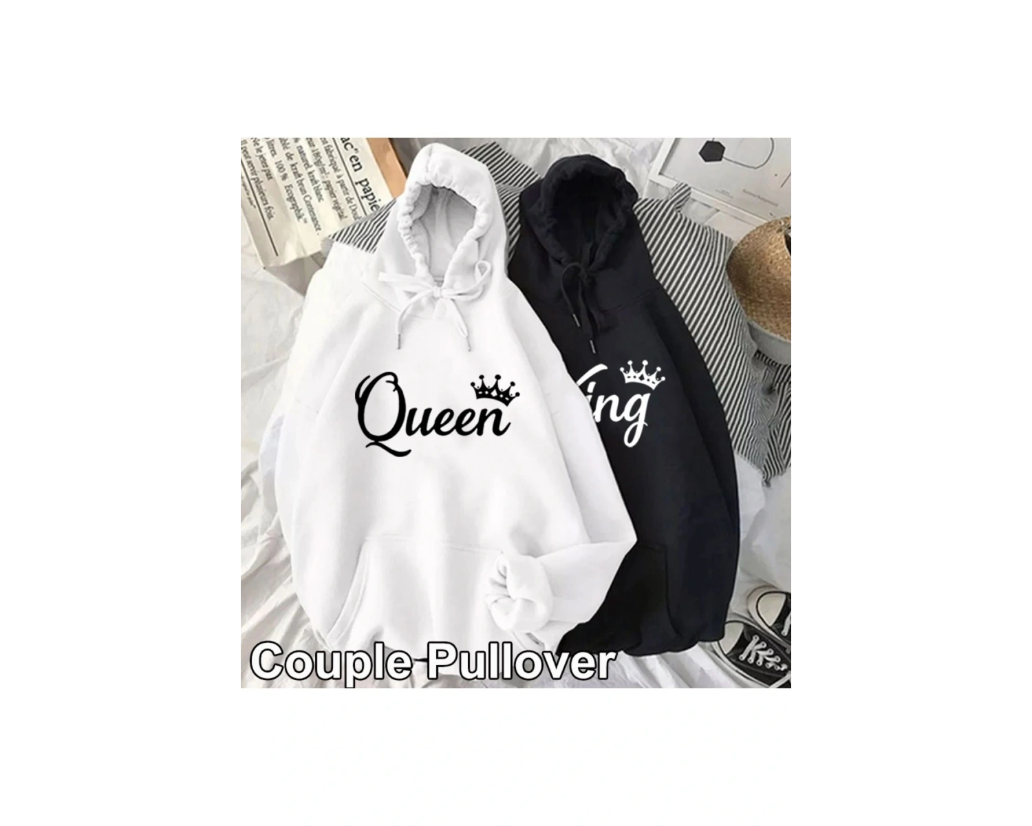 2 Li Harajuku Style Çift Sevgili Kombinleri Couple Clothing Yeni Sezon 2 Adet