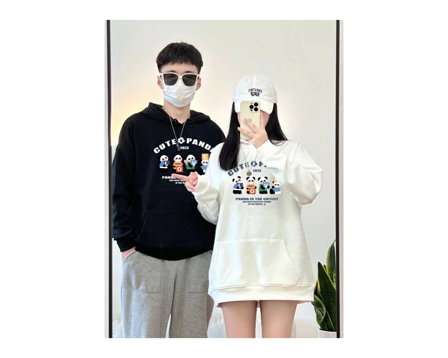 2 Li Harajuku Style Çift Sevgili Kombinleri Couple Clothing Yeni Sezon 2 Adet