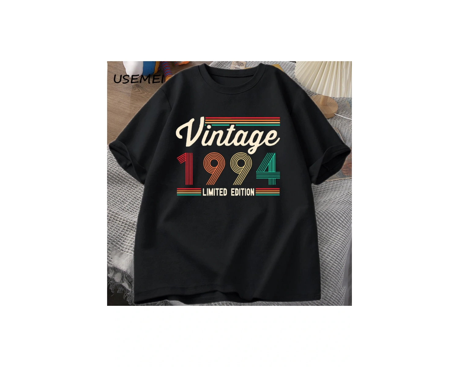 30 yaşındaki hediyeler T-shirt erkekler pamuk kısa kollu Tshirt doğan 1994 Vintage 30th doğum 2978
