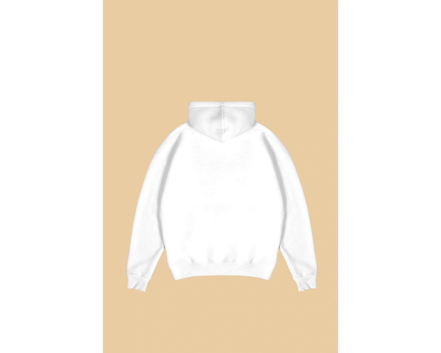 816 Racing Baskılı Oversize Unisex Beyaz