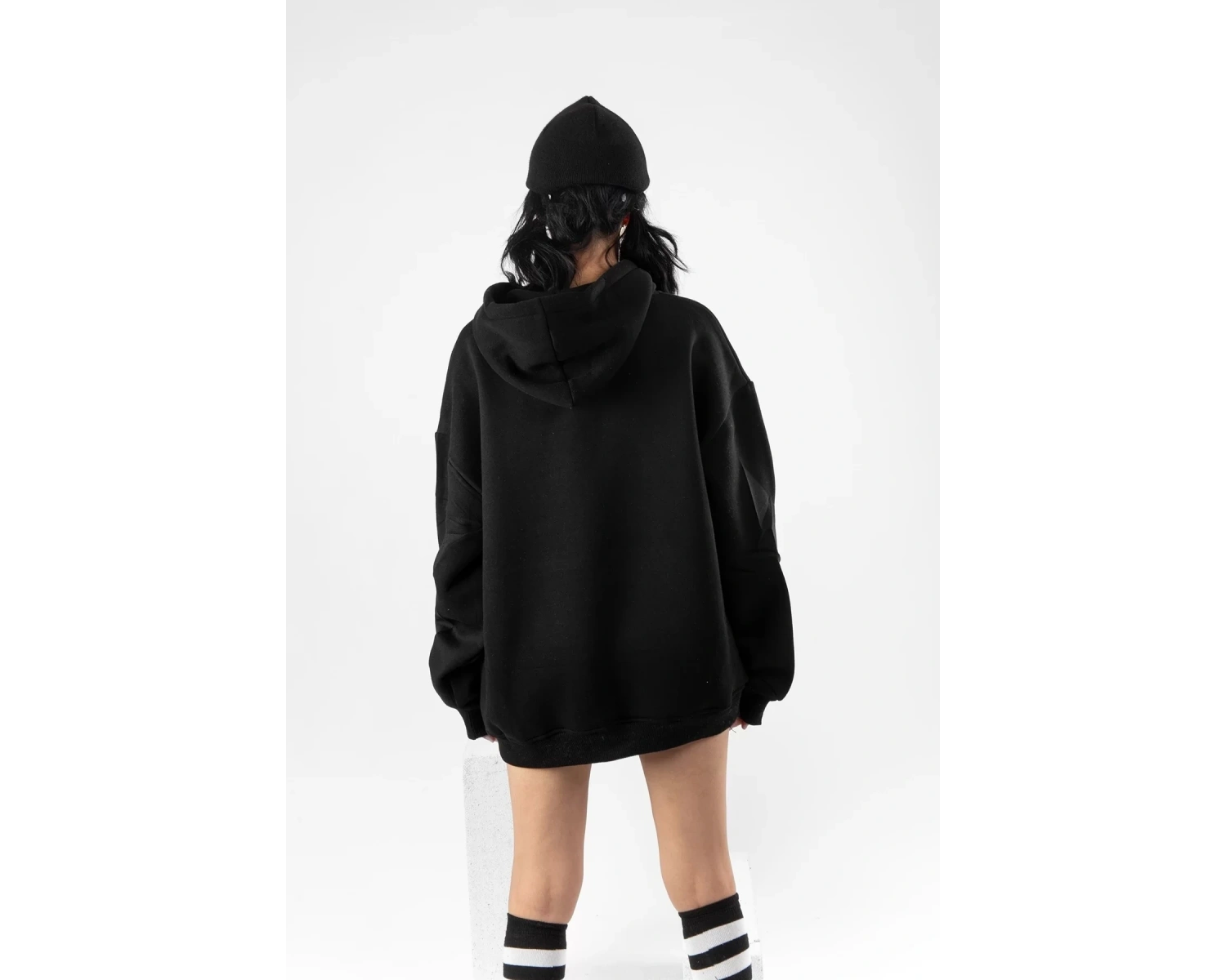 816 Stars Baskılı Oversize Unisex Beyaz