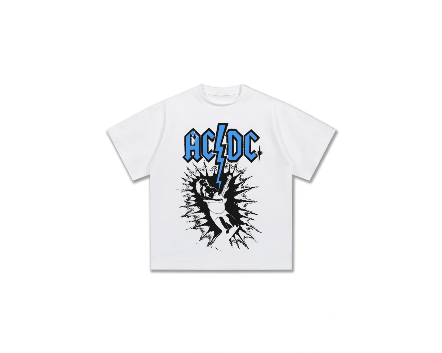 ACDC Bant Baskı Moda