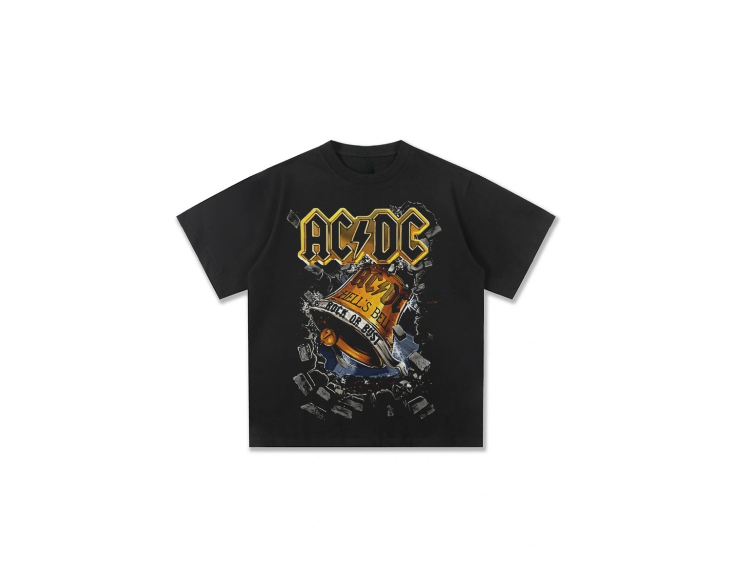 ACDC Bant Baskı Moda