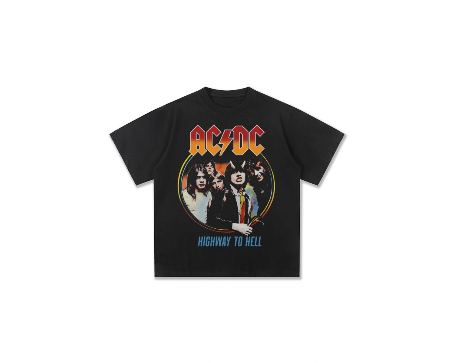 ACDC Bant Baskı Moda