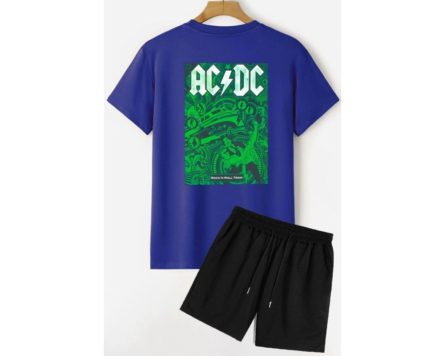 Acdc Şort T-shirt Eşofman Takımı Acdcshort