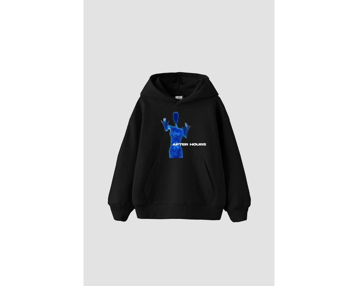 After Hours Baskılı Oversize Unisex Premium Beyaz