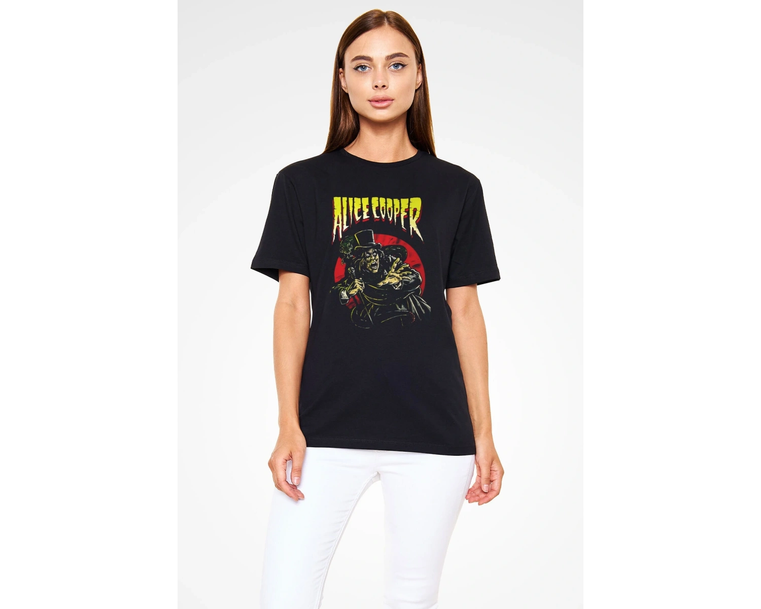 Alice Cooper Siyah Unisex Tişört T-Shirt