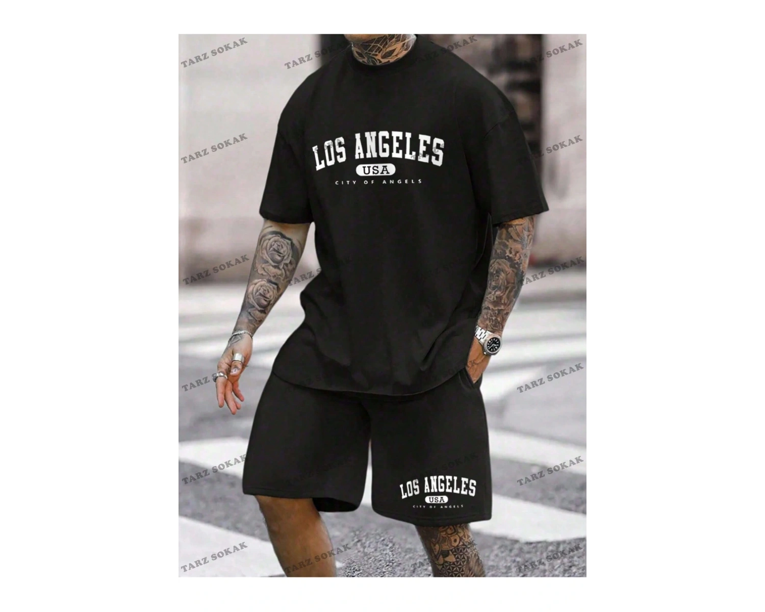 ALT/ÜST T-SHİRT VE ŞORT TAKIMI  KOD ALT158