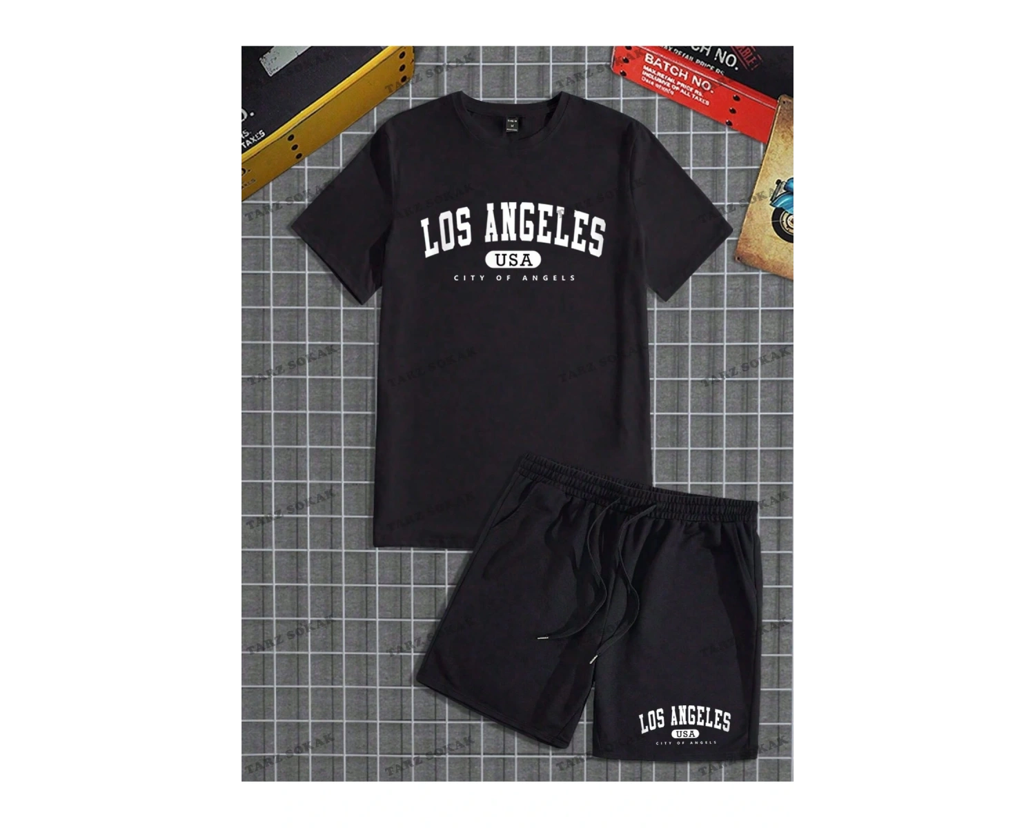 ALT/ÜST T-SHİRT VE ŞORT TAKIMI  KOD ALT158