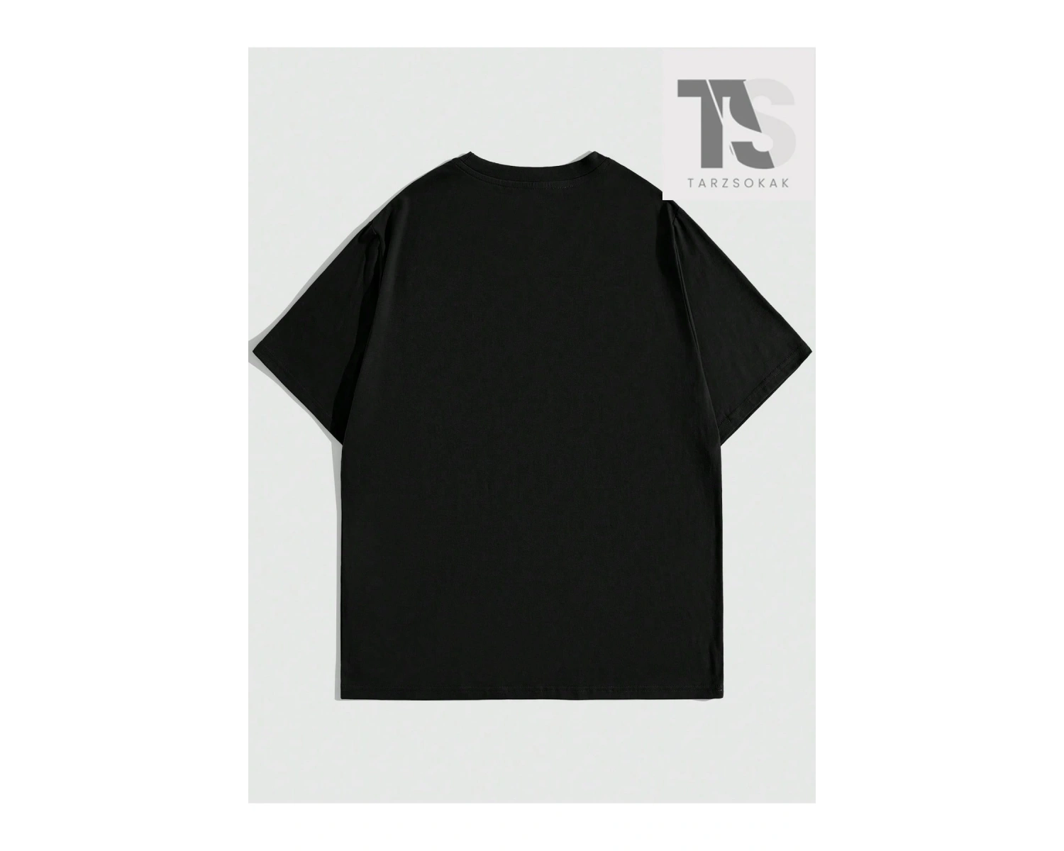 Anime Erkek Kafatası Baskılı T-shirt