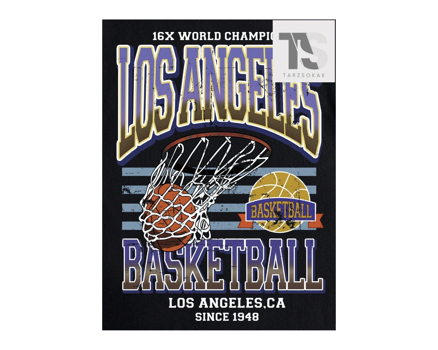 Anime Erkekler Araba ve Mektup Grafikli Tişört