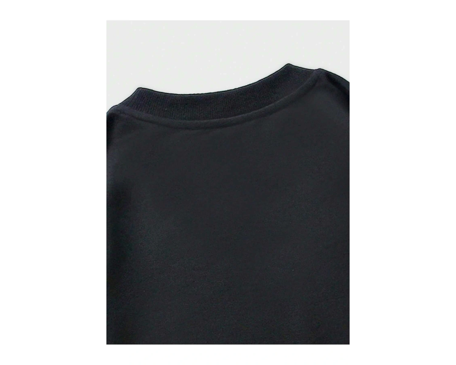 Anime Guys Slogan & Figure Graphic Sweatshirt Siyah