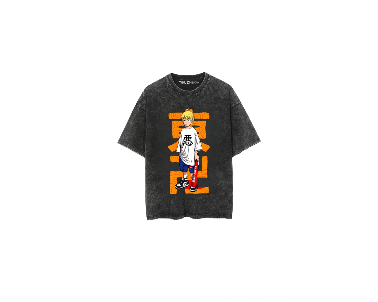 Anime Tokyo Revengers Baskılı Unisex Oversize