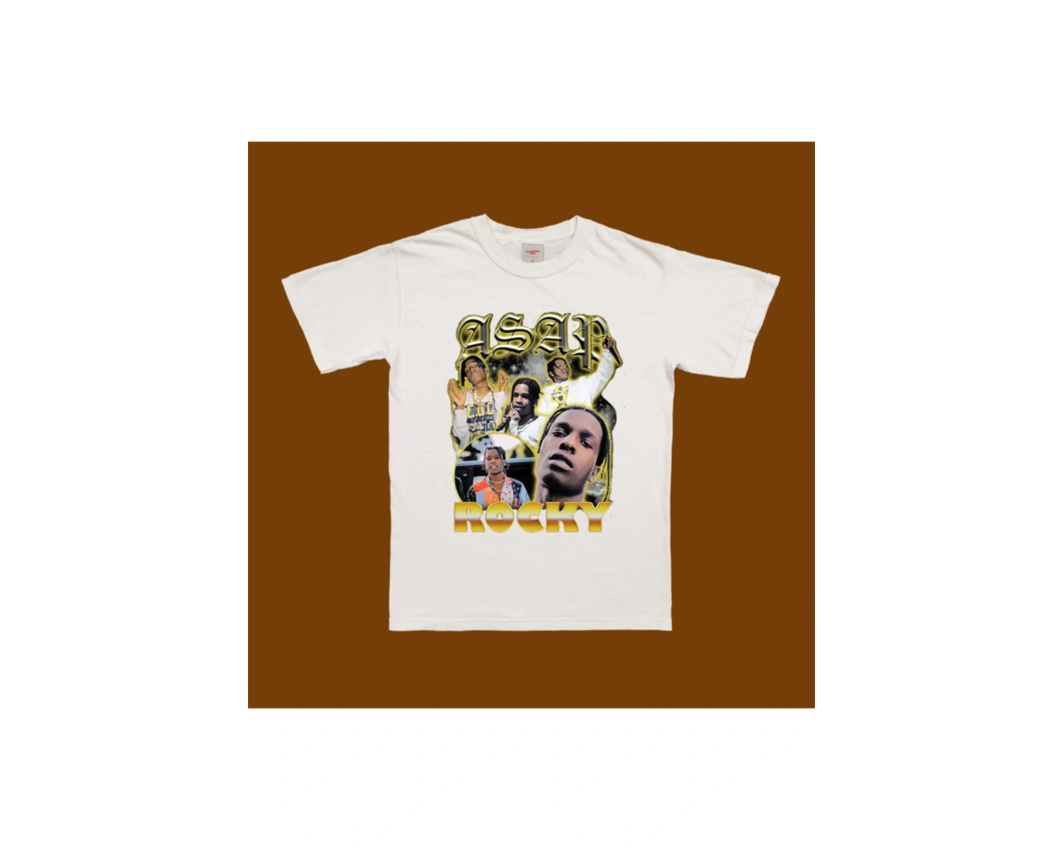 Asap Rocky Gold T-shirt