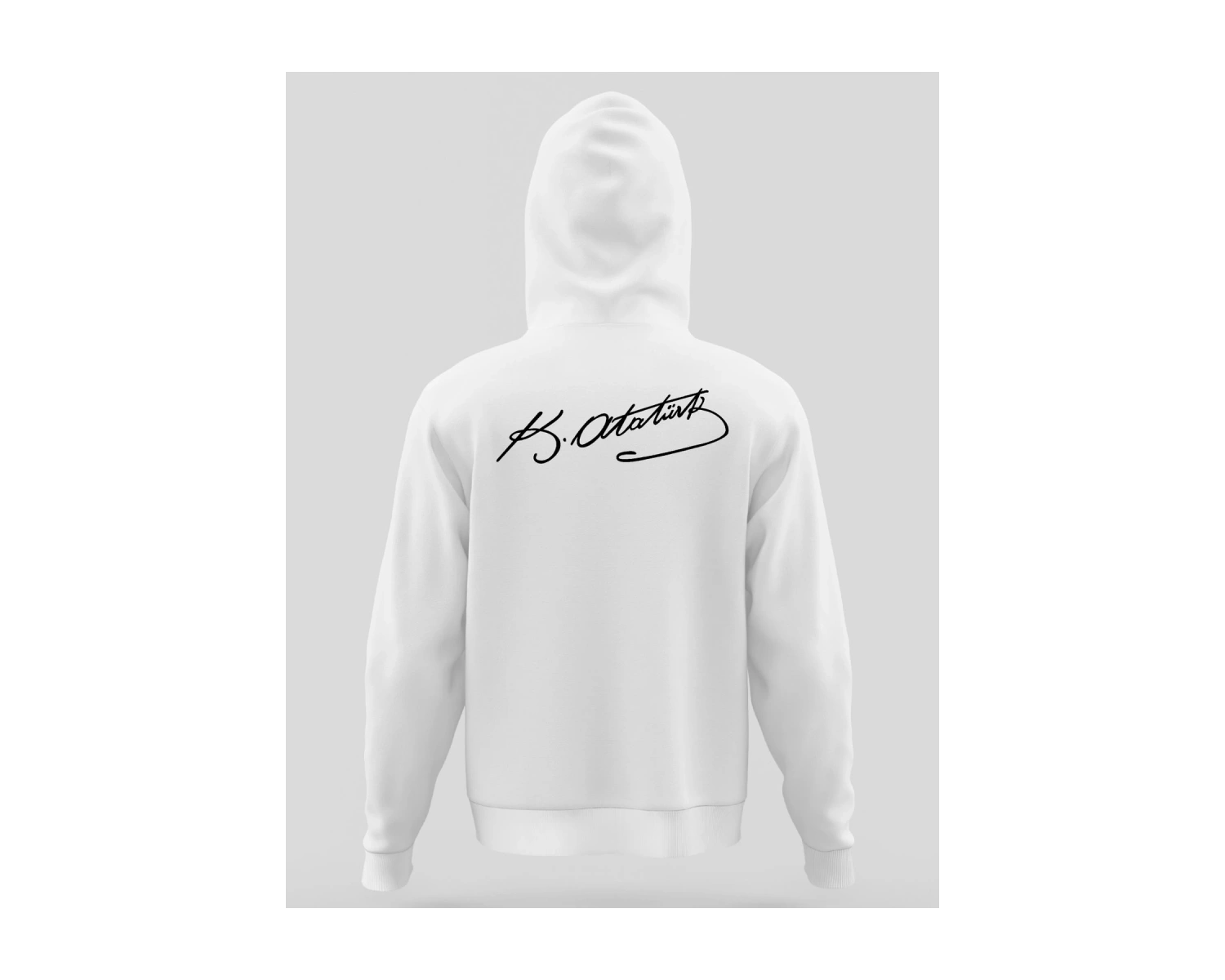 Atatürk Unisex Kapüşönlu Hoodie