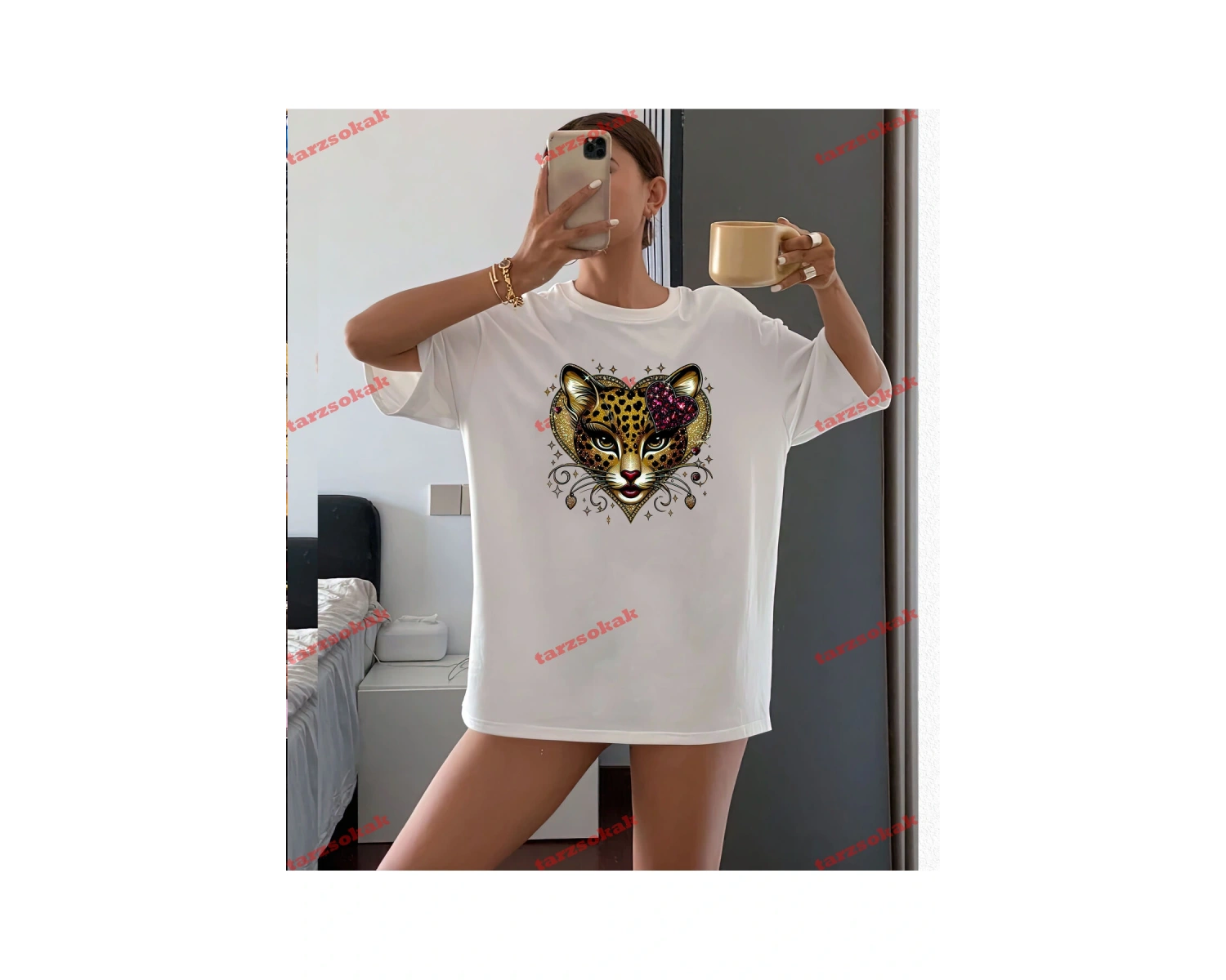 ATEŞLİ LEOPAR DESEN