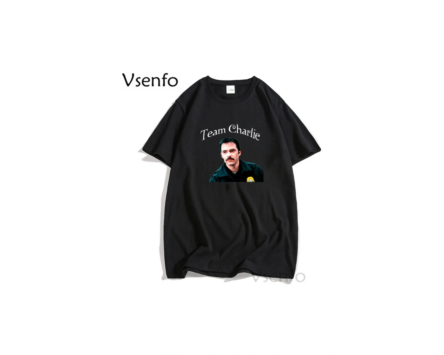 Baba kuğu klasik alacakaranlık T Shirt Charlie kuğu T-Shirt pamuk Bella T-Shirt kısa kollu Te 2810