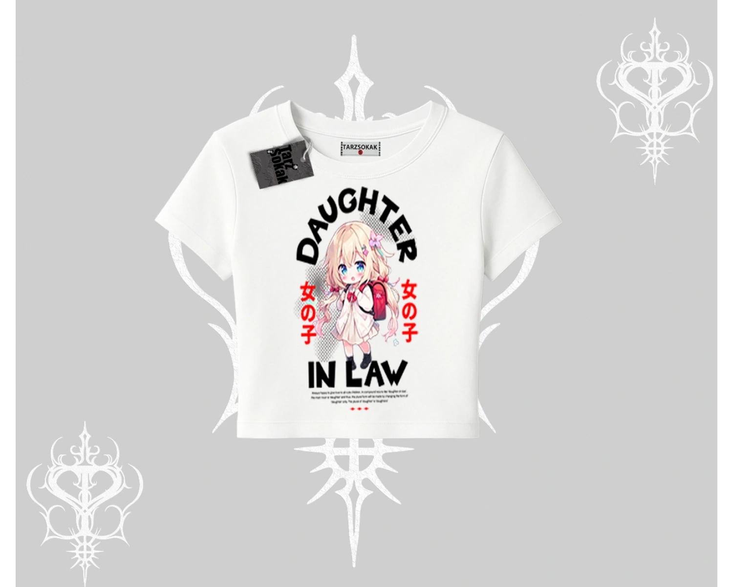 Babby Tee Tshirt Anime Girl Daughter In Law Baskılı