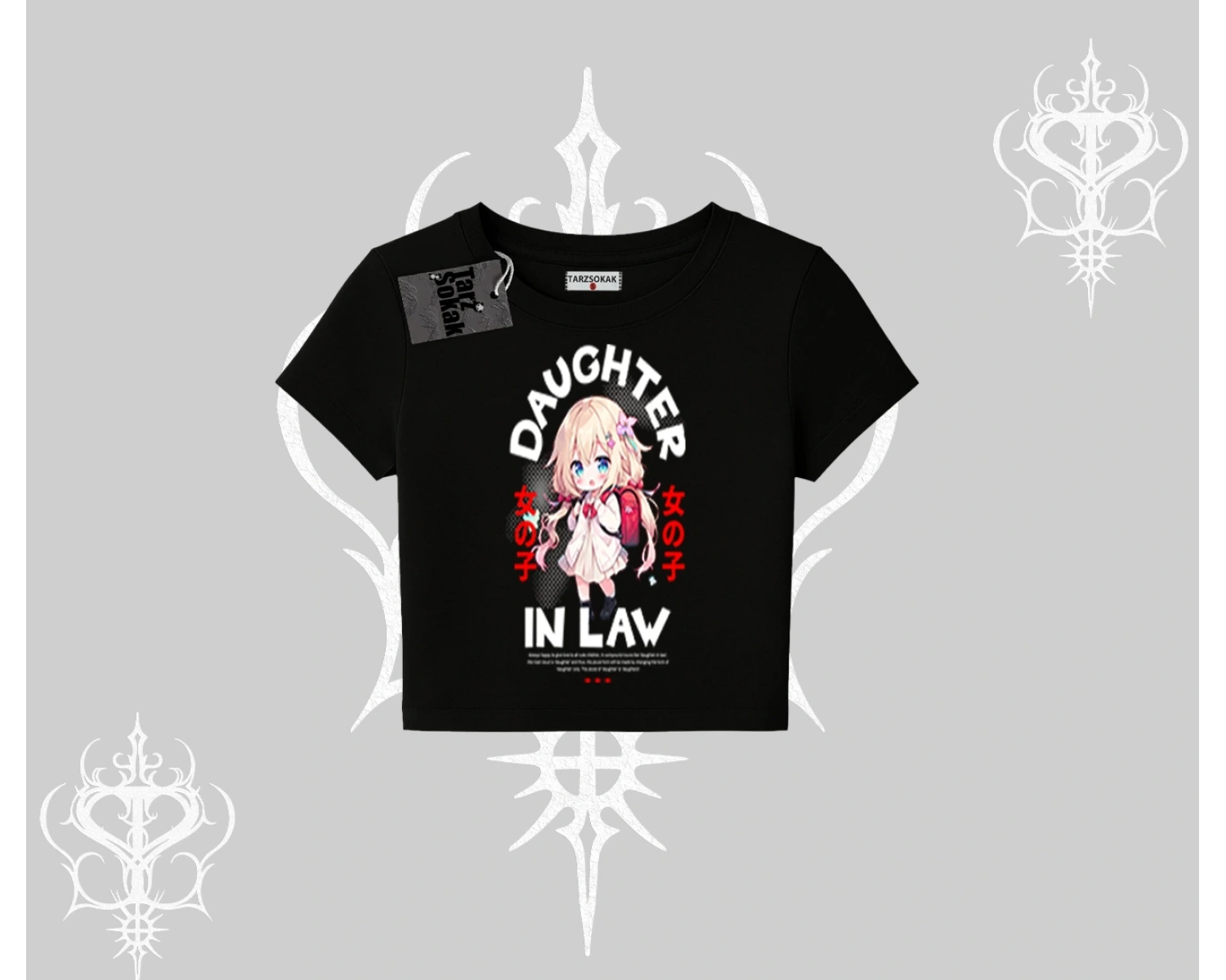 Babby Tee Tshirt Anime Girl Daughter In Law Baskılı