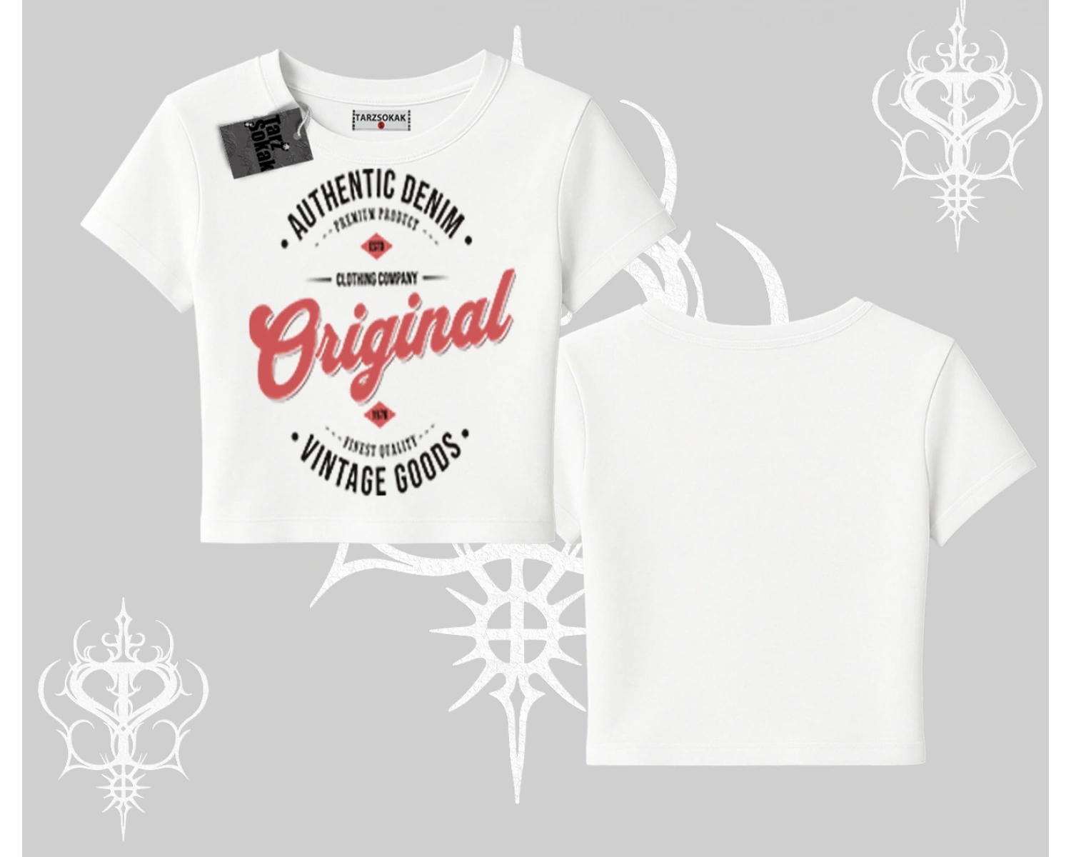 Babby Tee Tshirt Authentic Denim Original