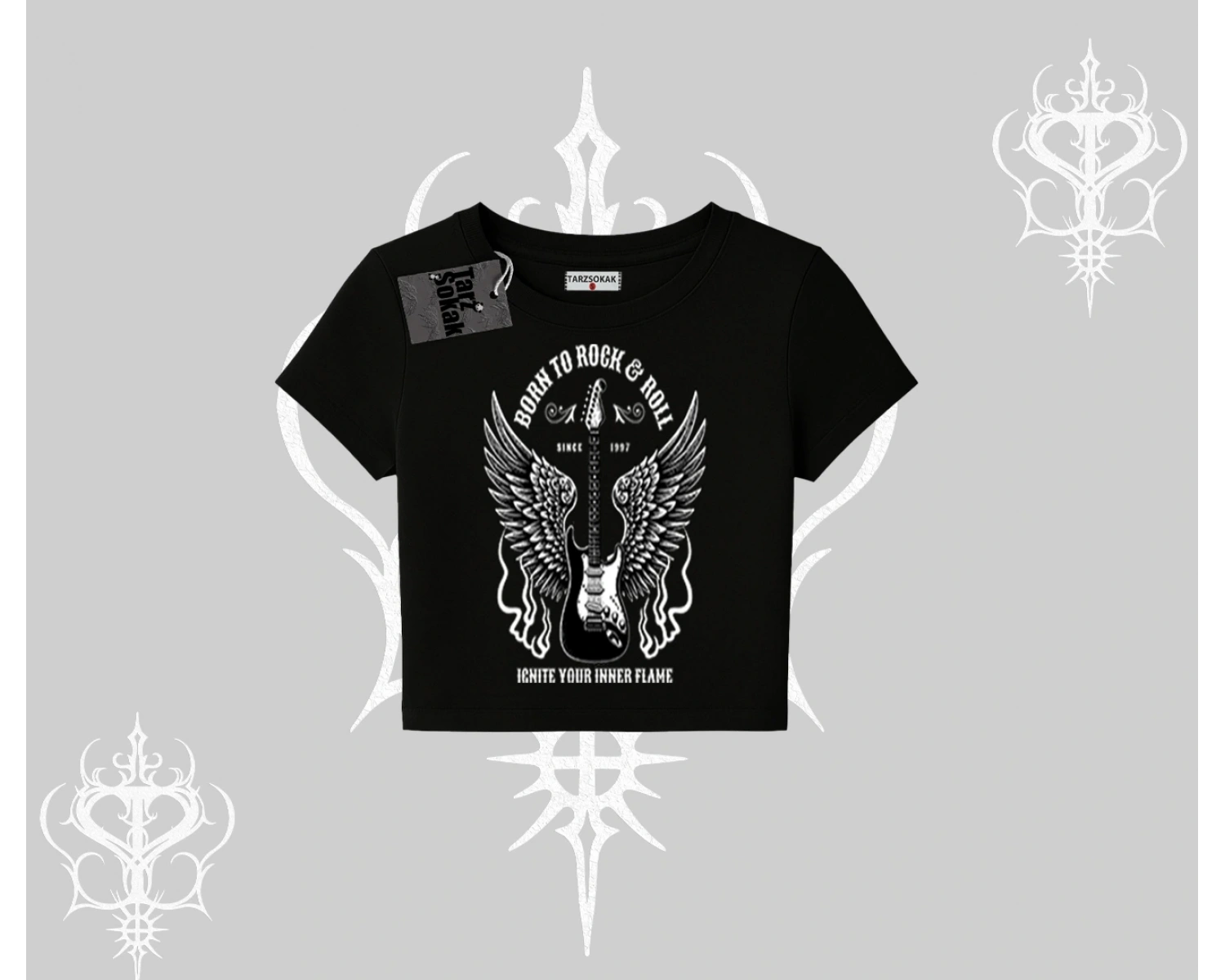 Babby Tee Tshirt Born to Rock Eternal Flame Legacy