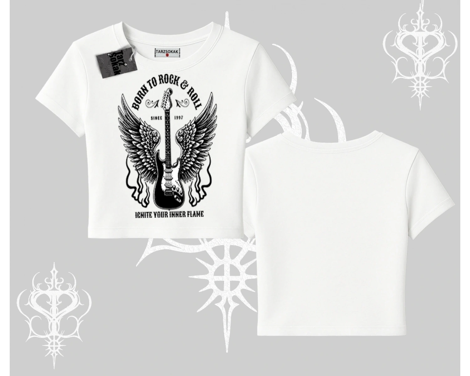 Babby Tee Tshirt Born to Rock Eternal Flame Legacy