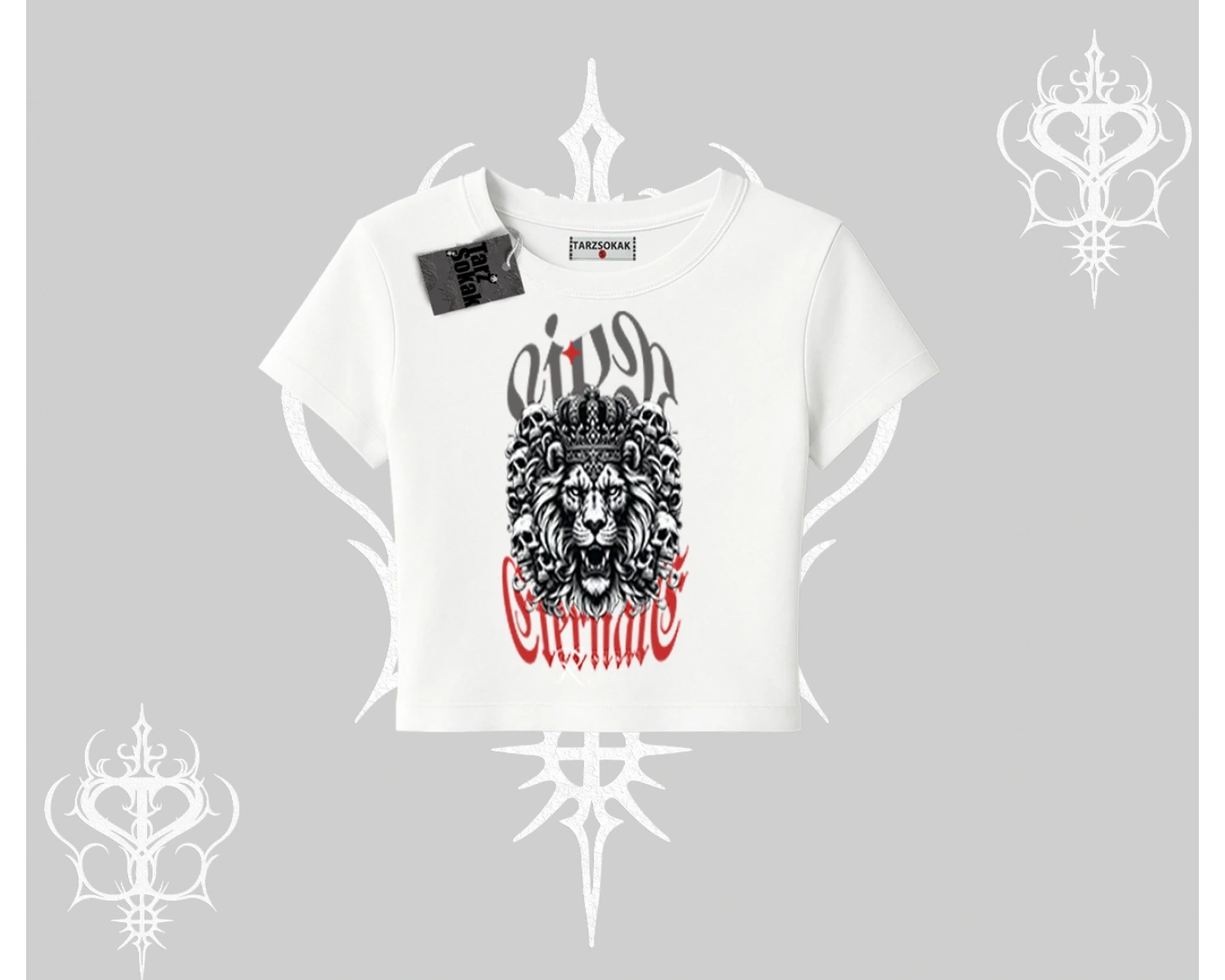 Babby Tee Tshirt Crowned Lion Rock Authority Myth