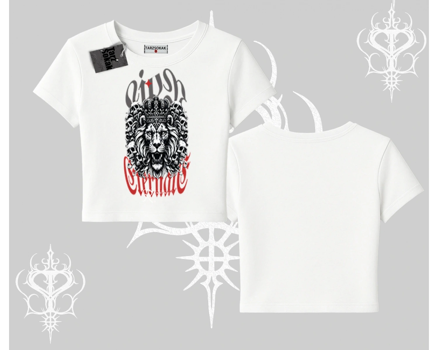 Babby Tee Tshirt Crowned Lion Rock Authority Myth