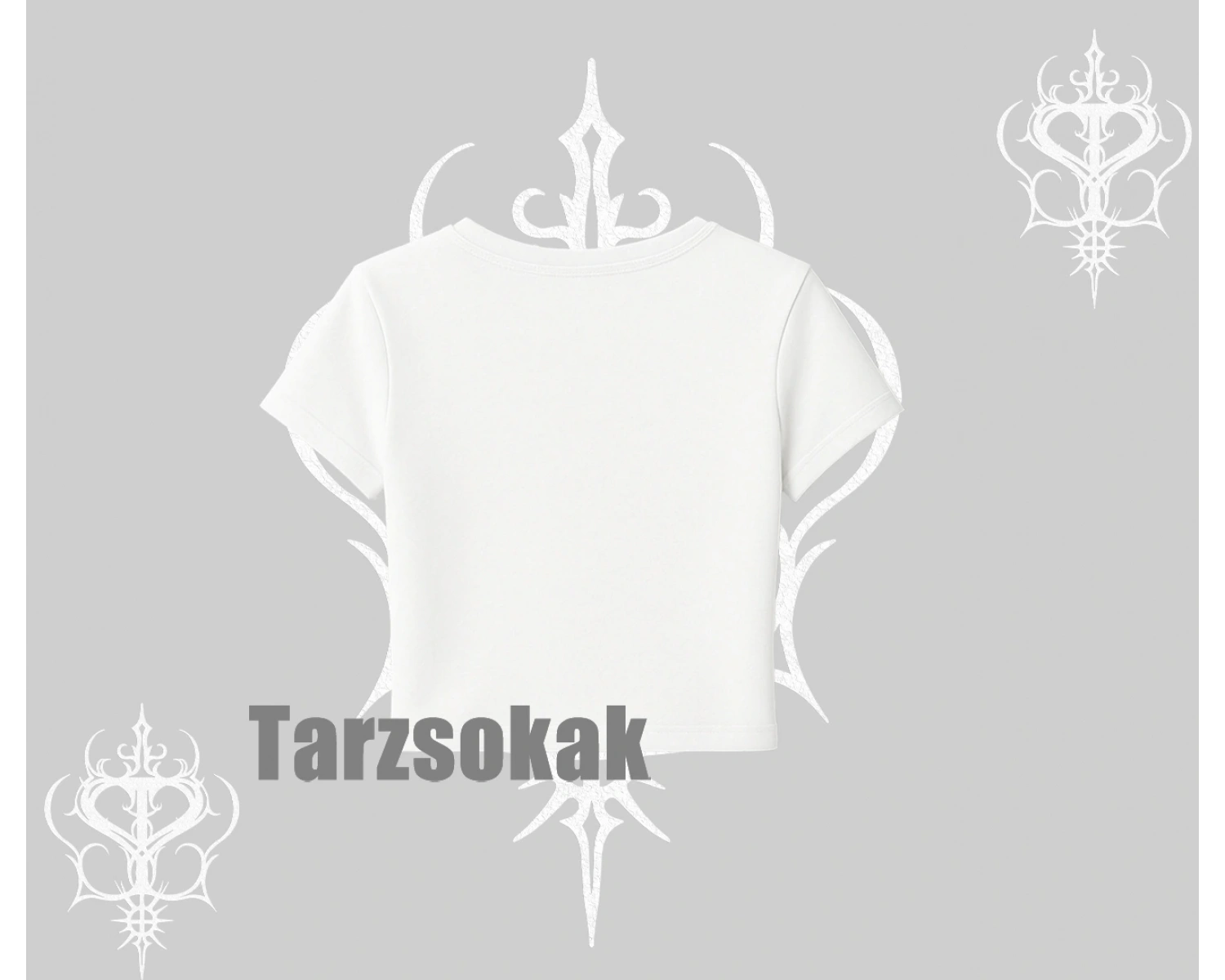 Babby Tee Tshirt Cyber Y2K Anime Girl Street Sound Aesthetic