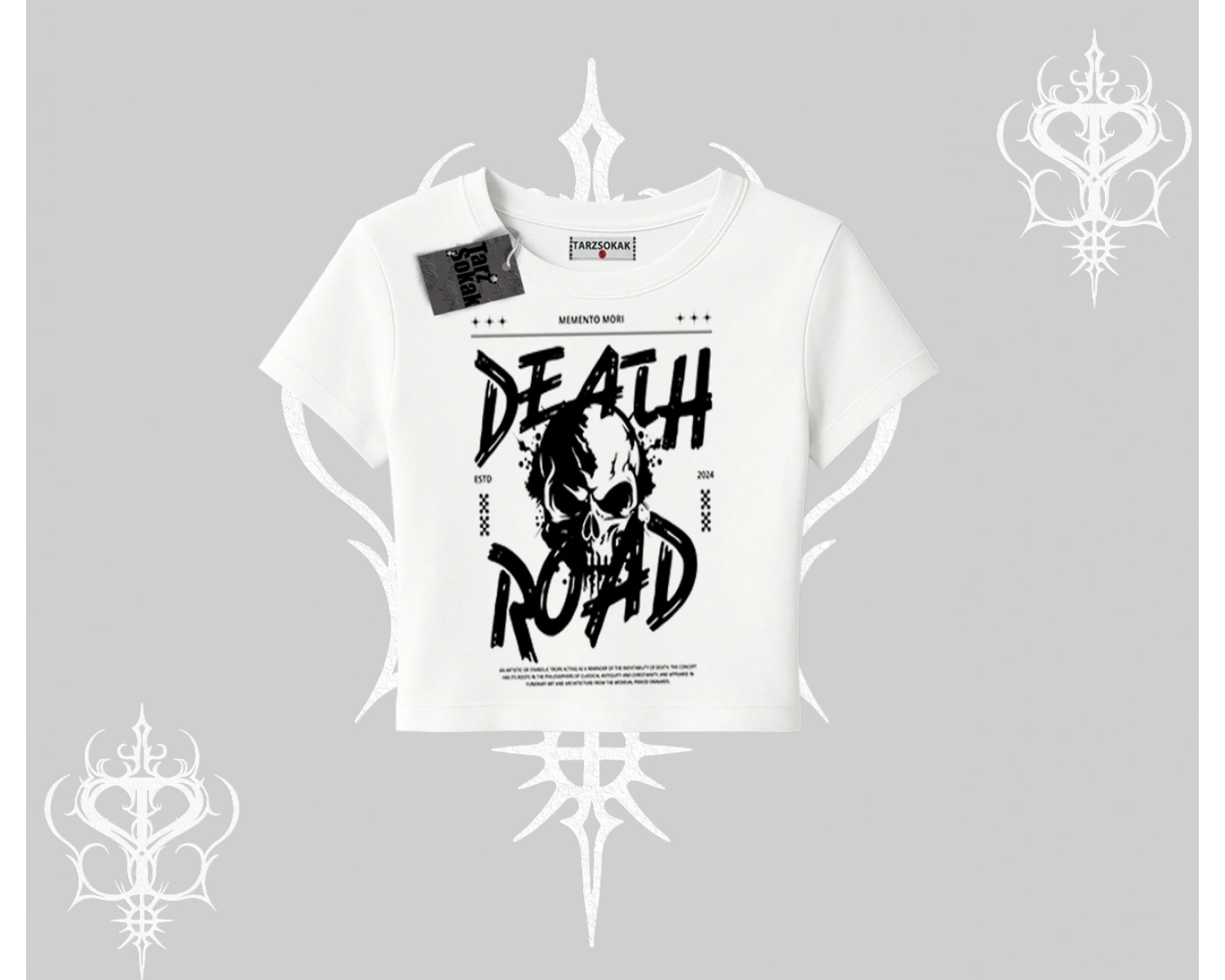 Babby Tee Tshirt Death Road Memento Mori Street Manifest