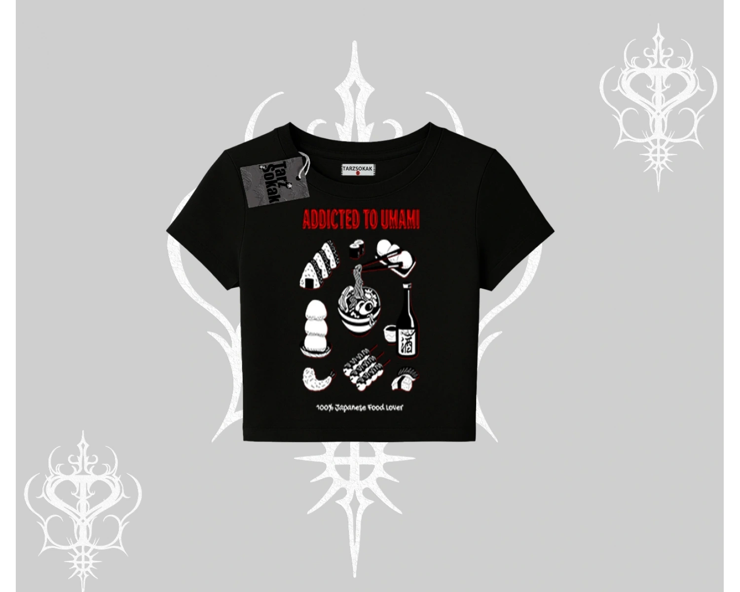 Babby Tee Tshirt Japon Mutfağı Umami Temalı Baskılı