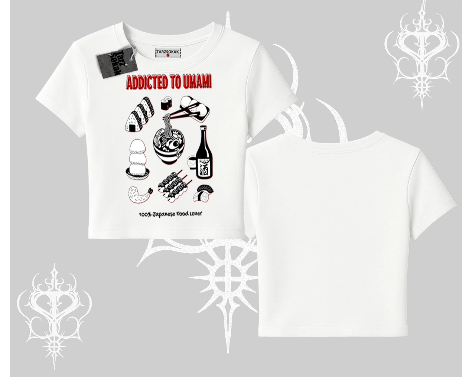 Babby Tee Tshirt Japon Mutfağı Umami Temalı Baskılı