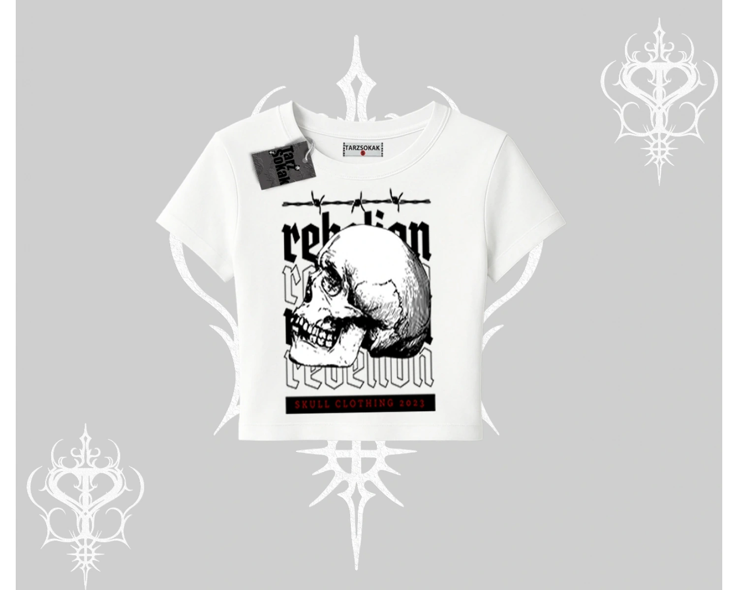 Babby Tee Tshirt Rebellion Skull Underground Street Legacy