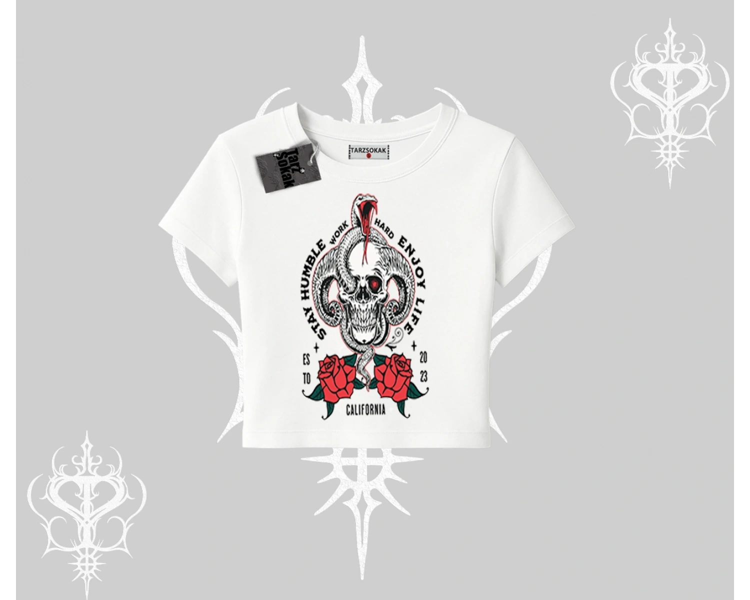 Babby Tee Tshirt Stay Humble Work Hard Enjoy Life