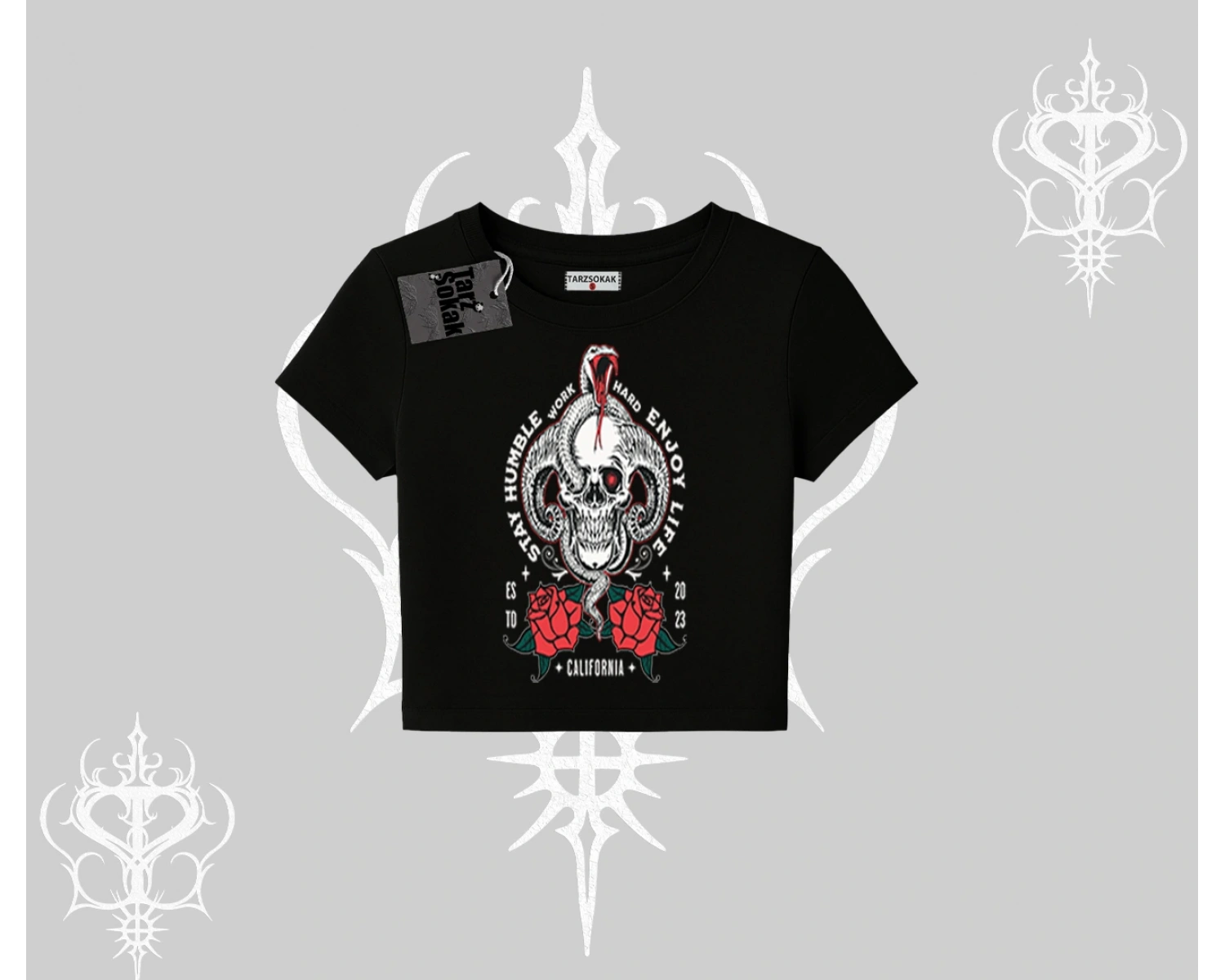 Babby Tee Tshirt Stay Humble Work Hard Enjoy Life