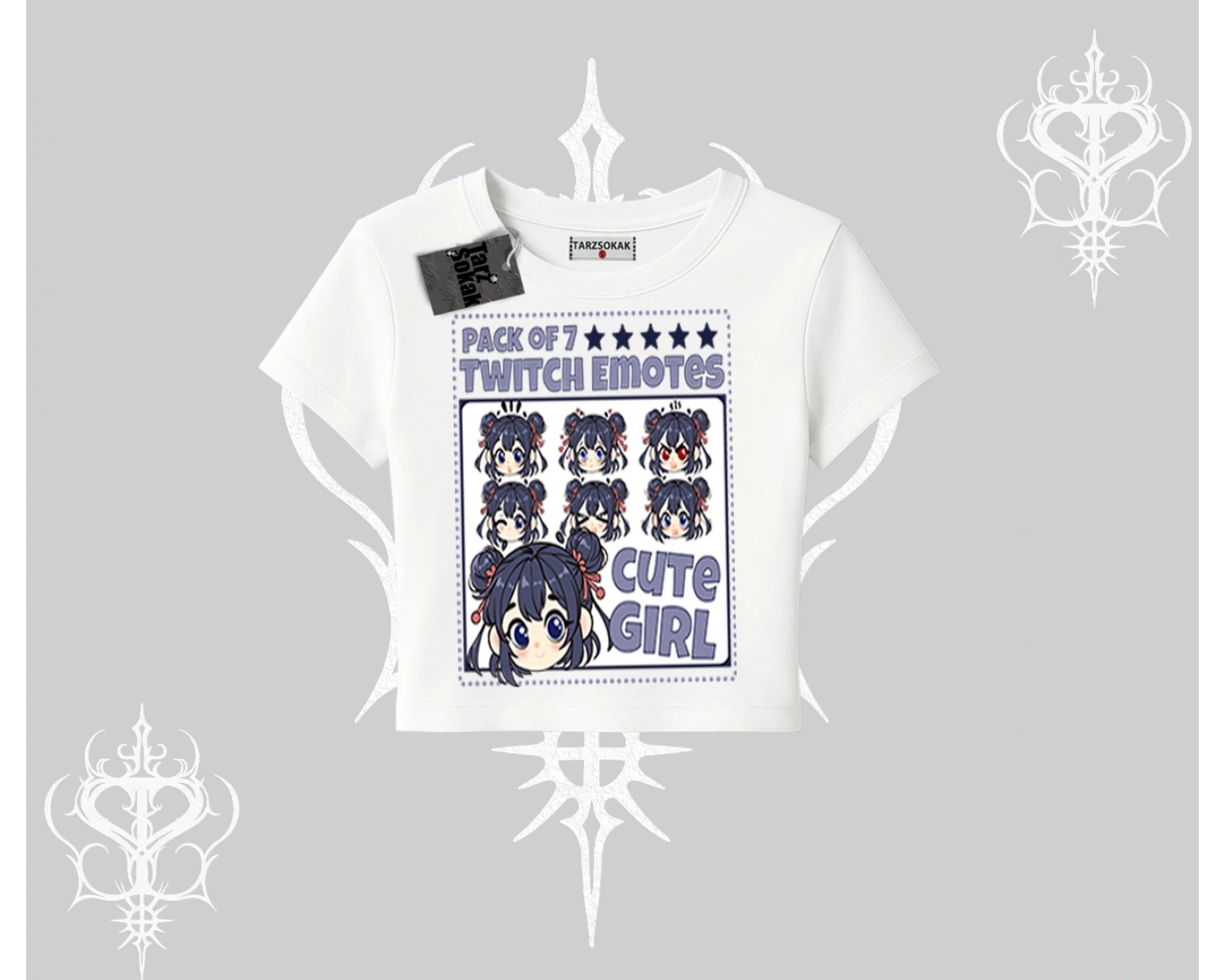 Babby Tee Tshirt Twitch Emotes Cute Girl Anime Expression