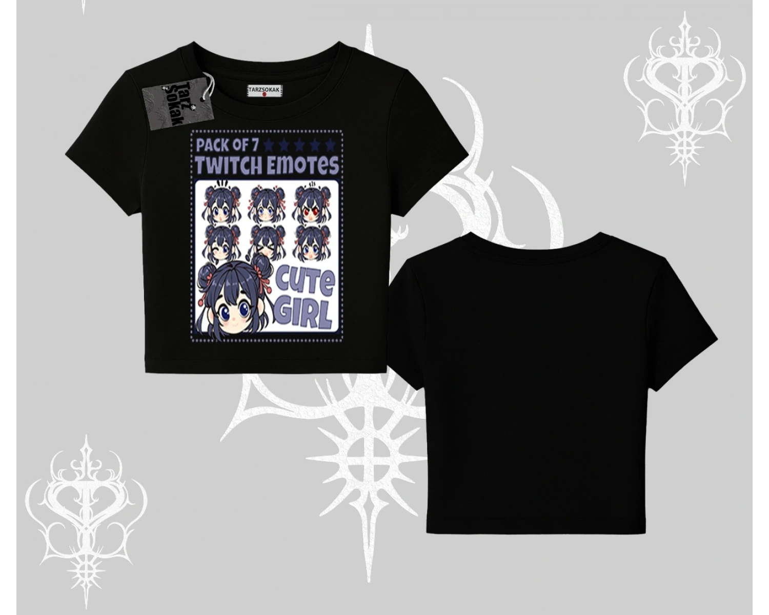 Babby Tee Tshirt Twitch Emotes Cute Girl Anime Expression