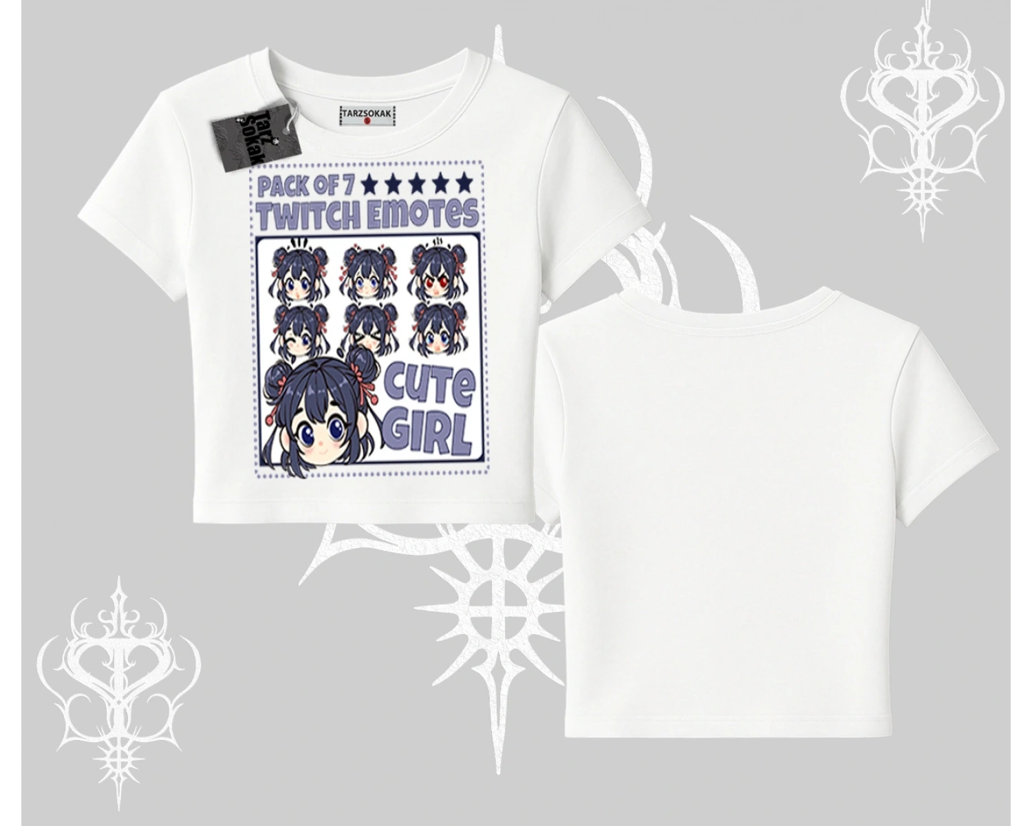 Babby Tee Tshirt Twitch Emotes Cute Girl Anime Expression