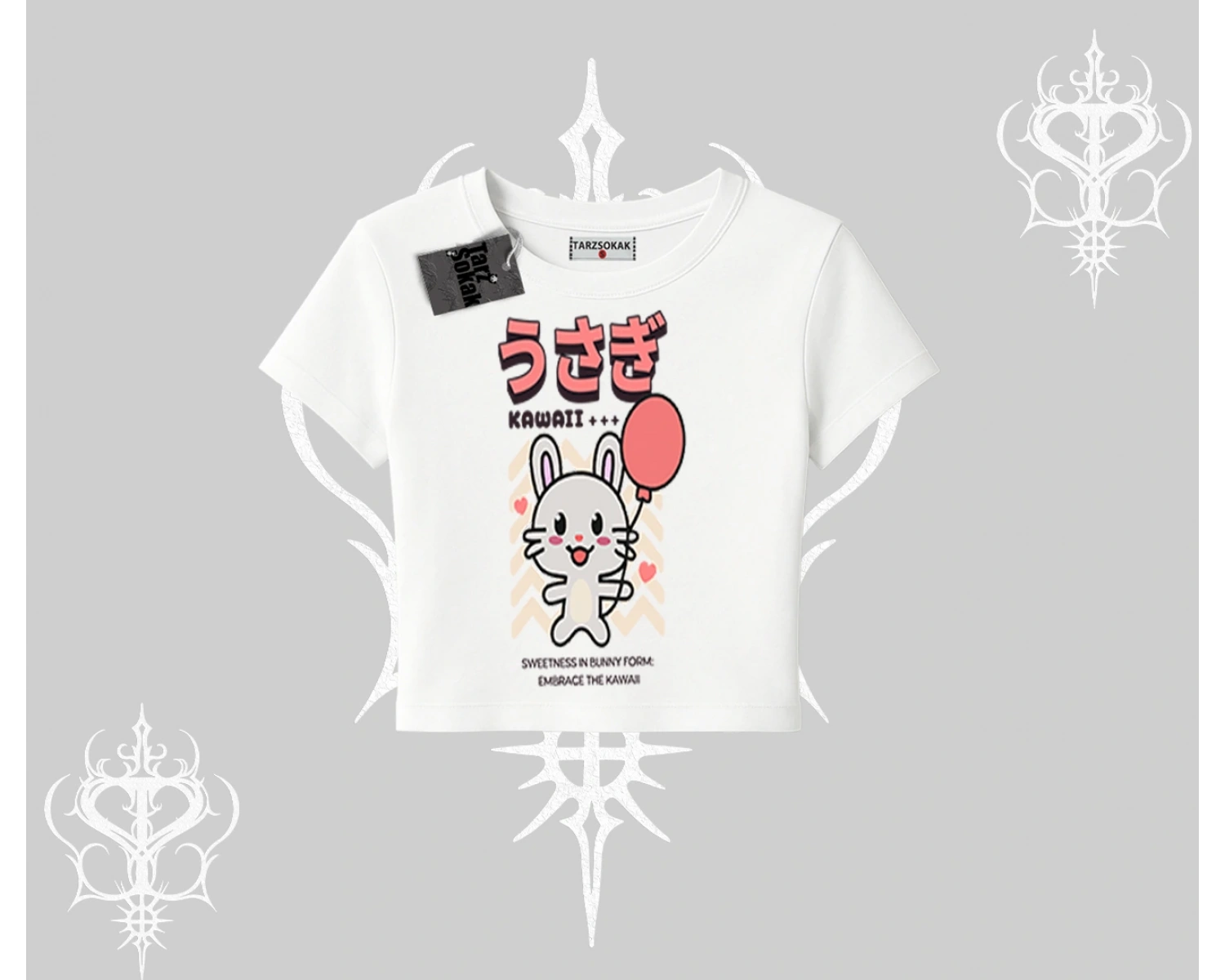Babby Tee Tshirt Usagi Kawaii Cute Heart Energy