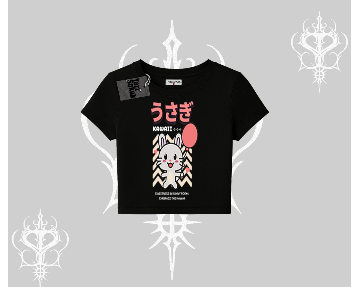Babby Tee Tshirt Usagi Kawaii Cute Heart Energy