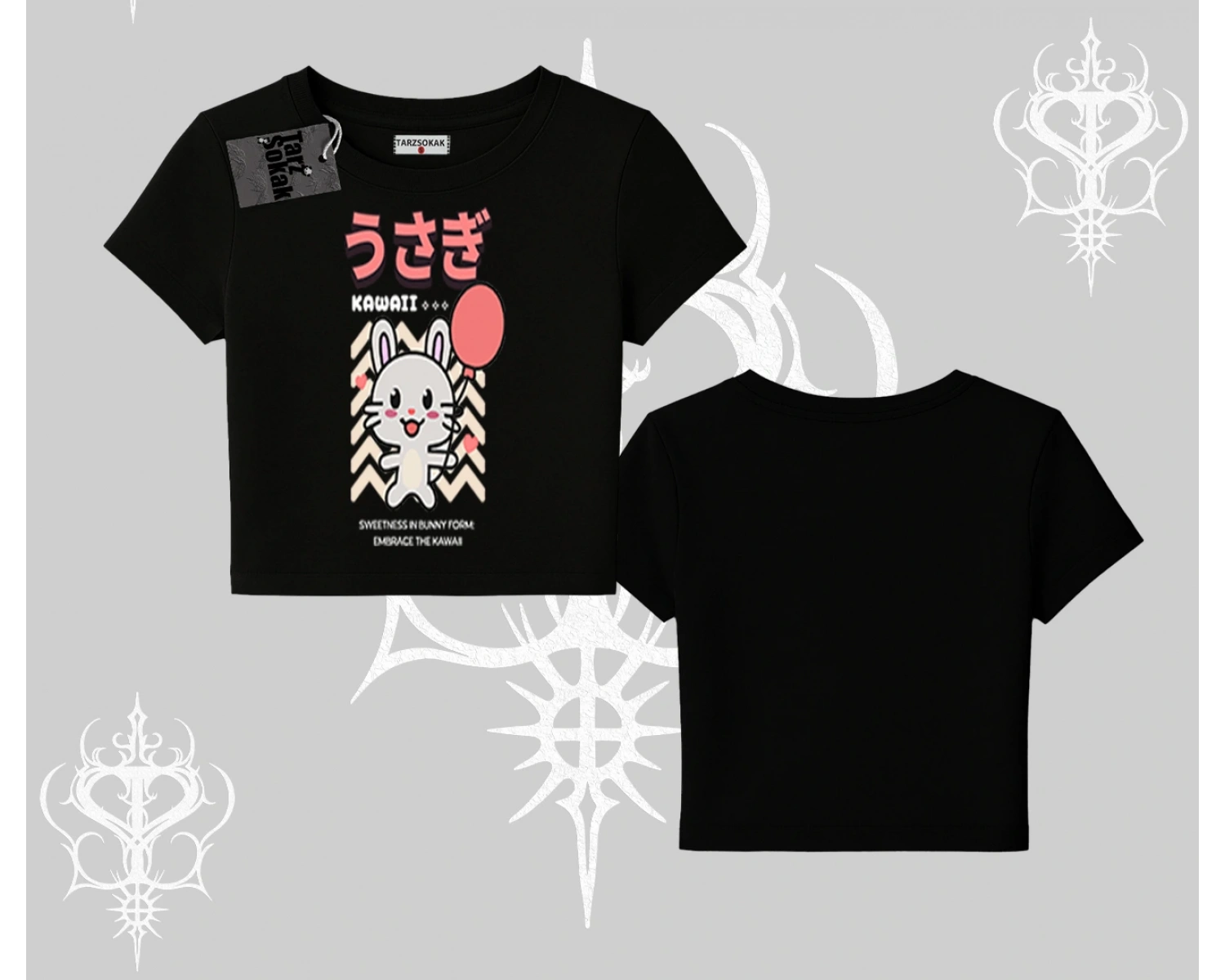 Babby Tee Tshirt Usagi Kawaii Cute Heart Energy