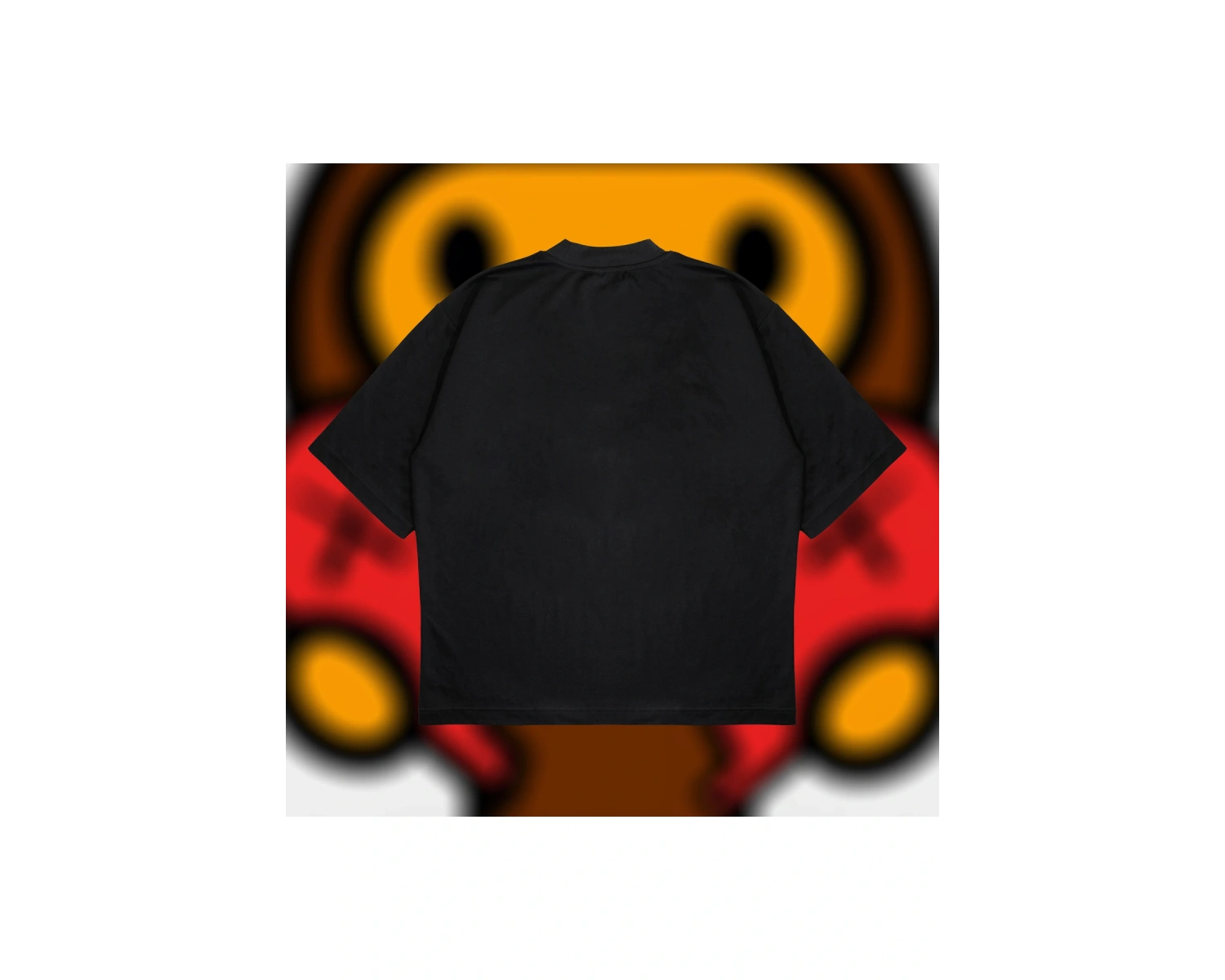 Bape X Comme Des Garçons Oversize Unisex Pamuklu Nefes Alan Kalın Kumaşlı