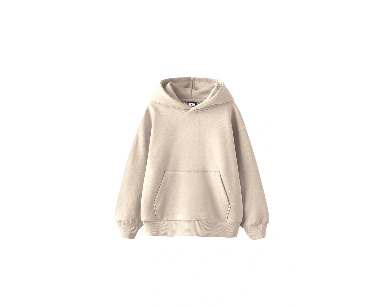 Basic Oversize Unisex Bej