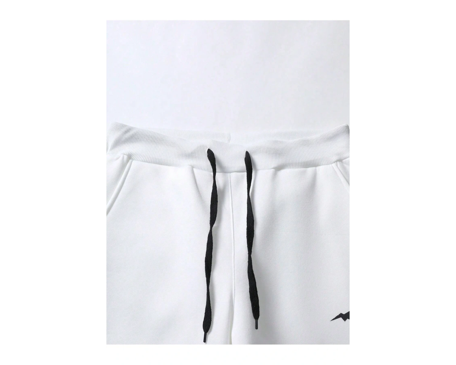 Basics 2pcs Mountain Print Drawstring Waist Eşofman Altı