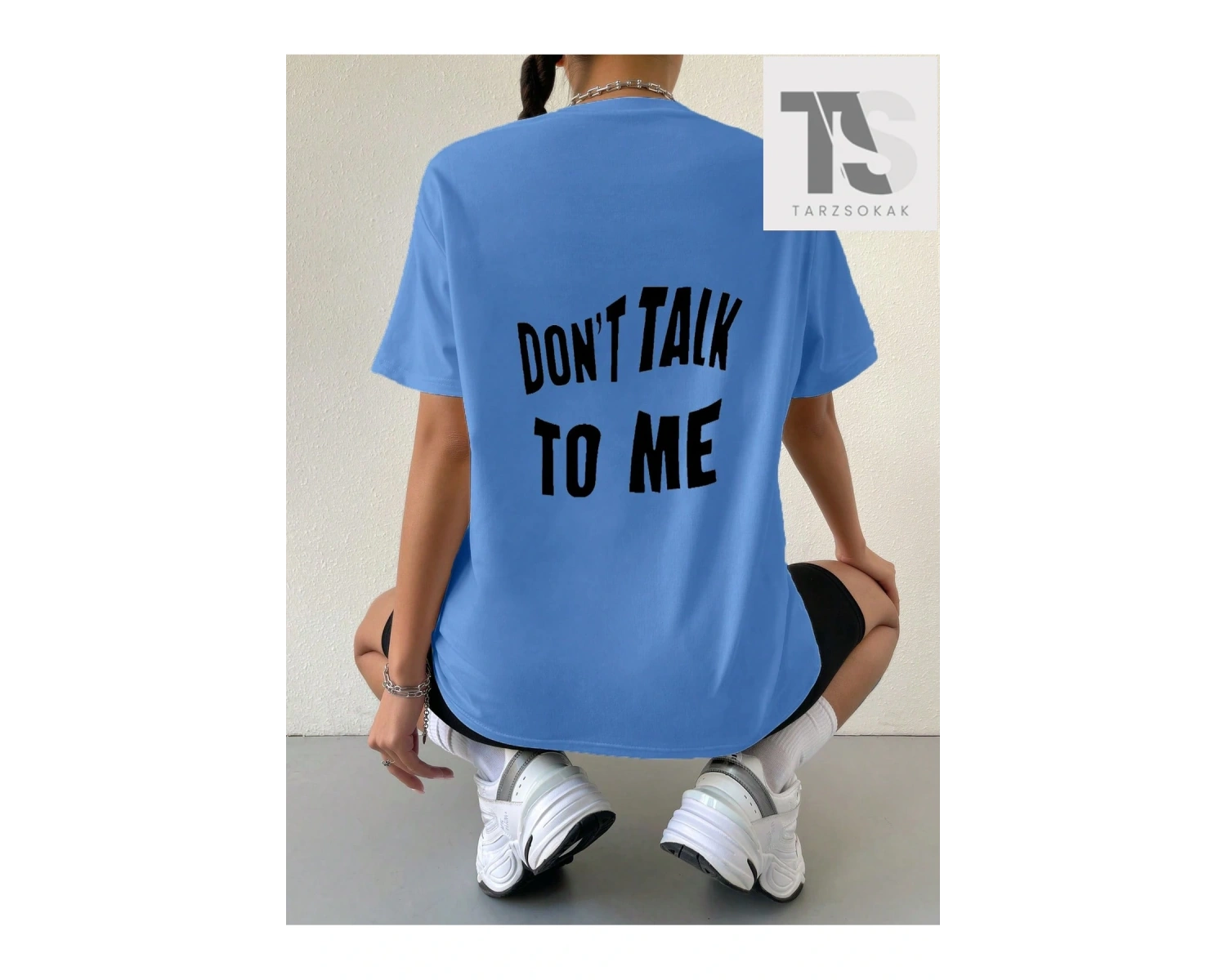 Basit Desen Baskılı T-shirt