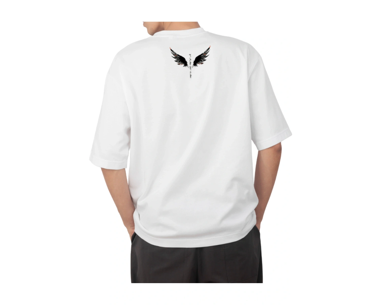 baskılı oversize t-shirt