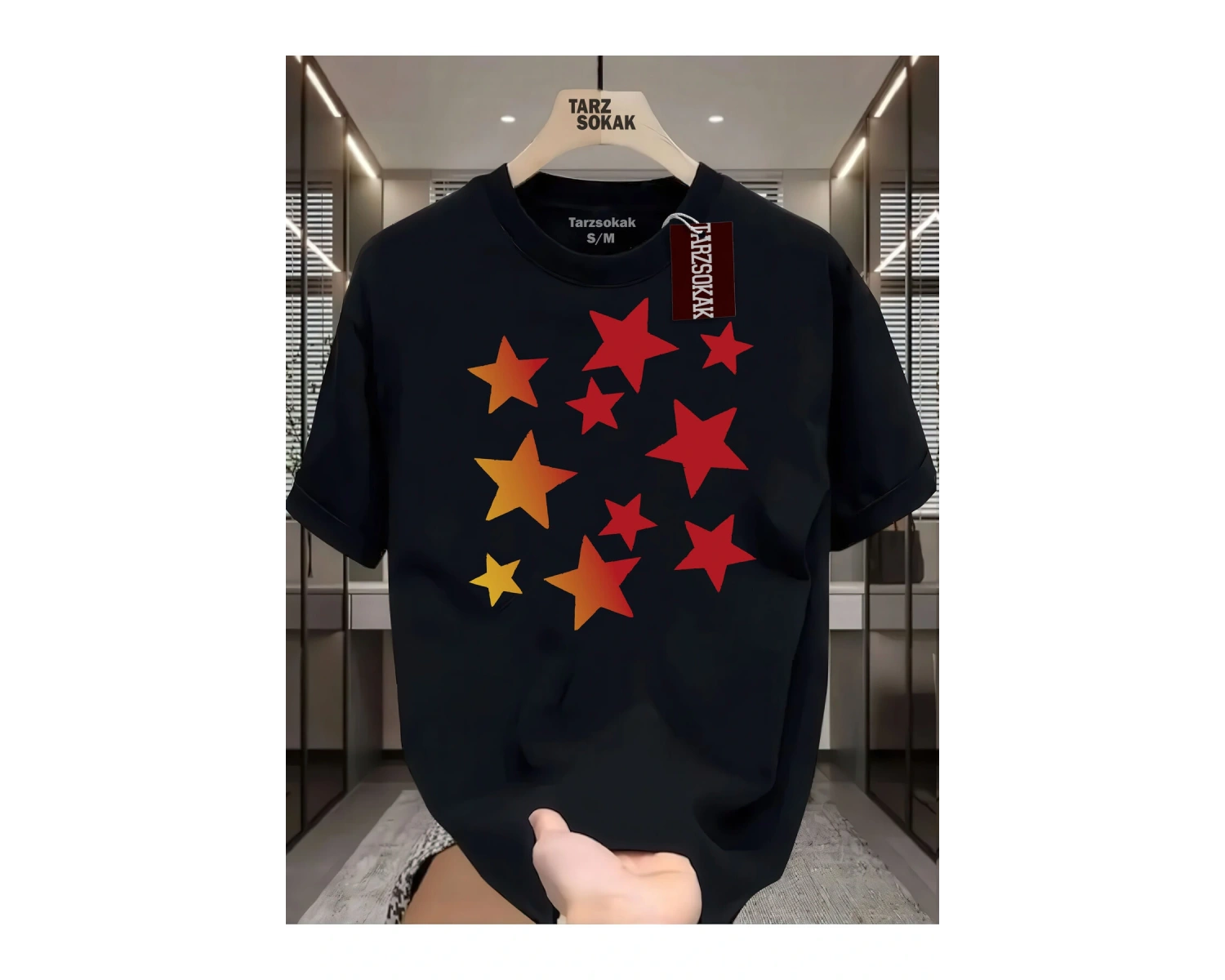 BAY/-ÇOCUK T-SHIRT 5 YILDIZLI 25 KUPALI MODELLERİMİZ KOD 10